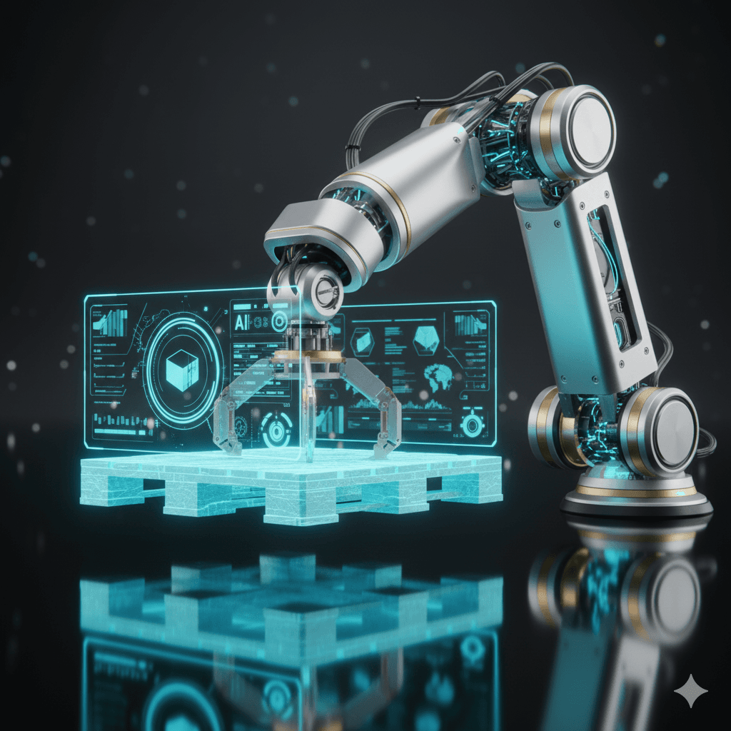 Premium robotic arm detail